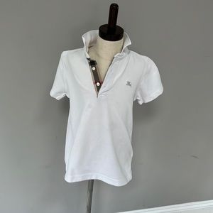 Boys burberry polo
